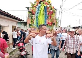 Campo Alegre inició el “Año Nuevo” con la Romería de San Benito  