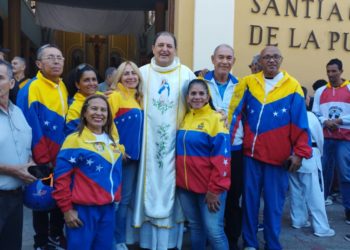 Deportistas y entrenadores de El Vigía y Mérida participaron de la Misa del Deporte