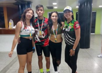 Trujillo logró dos doradas y una plateada en Nacional de Atletismo 