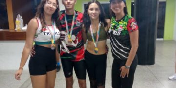Trujillo logró dos doradas y una plateada en Nacional de Atletismo 