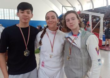 Mérida se llevó tripleta en la 1ª Válida Nacional de Esgrima 2024