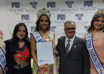 Politécnico Santiago Mariño otorga beca de estudio integral a la nueva reina de San Sebastián