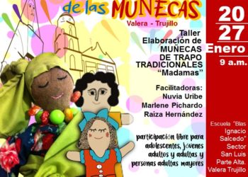 Valera se prepara para celebrar el V Encuentro Regional de Muñequeras