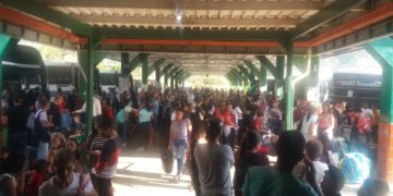 Más de 3.000 personas se movilizaron por el terminal de Boconó la primera semana de enero