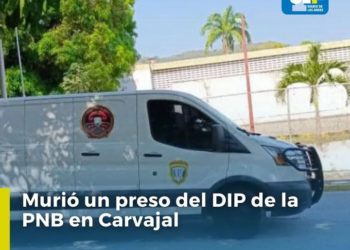 Murió un preso del DIP de la PNB en Carvajal
