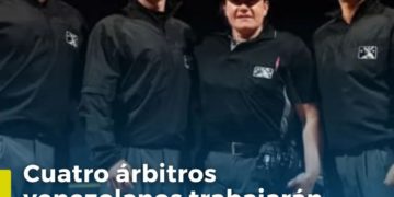 Cuatro árbitros venezolanos trabajarán en la Serie del Caribe Miami 2024