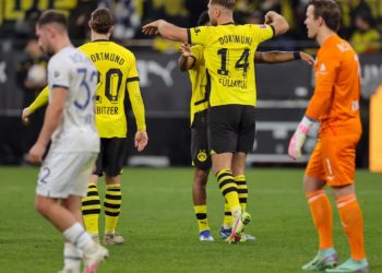 3-1. Füllkrug despierta al Dortmund