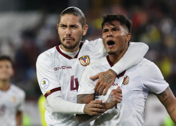 0-1. Venezuela derrota a Colombia y sueña con la clasificación al cuadrangular final