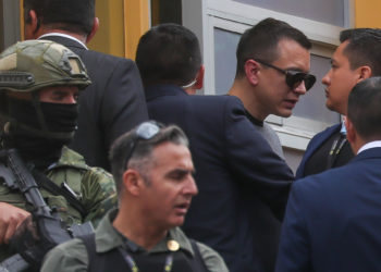 Noboa: «Estamos en un estado de guerra y no podemos ceder ante estos terroristas»