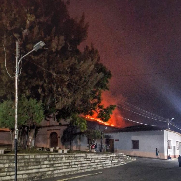 Piden apoyo: Incendio en el Parque Nacional Ramal de Calderas cumple 4 días Foto Cortesía Notiboconó
