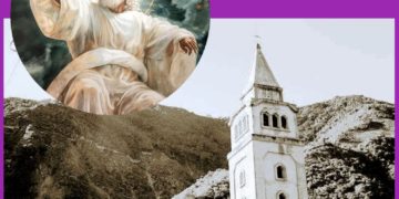 El inveterado Dios de la Sacristía, del templo de La Puerta, 1930 / Por Oswaldo Manrique