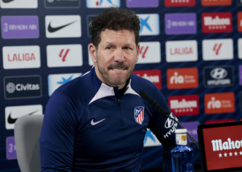 Simeone: «No vamos a forzar absolutamente a Griezmann para nada»