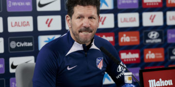 Simeone: «No vamos a forzar absolutamente a Griezmann para nada»