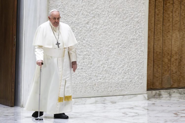 El papa Francisco a su llegada a la audiencia general, este miércoles. EFE/EPA/ANGELO CARCONI
