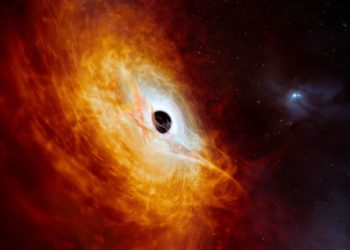 Descubren un agujero negro con el cuásar más rápido y brillante jamás visto