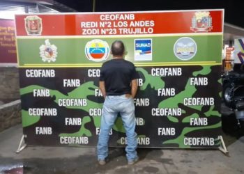 Detienen en Carache a un ciudadano acusado de delitos ambientales por quema de vegetación