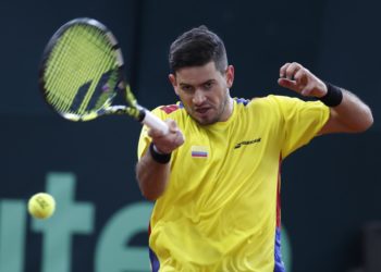 Nicolás Mejía y Chris Rodesch abren el duelo de Copa Davis entre Colombia y Luxemburgo