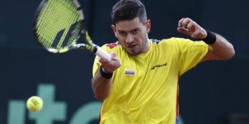 Nicolás Mejía y Chris Rodesch abren el duelo de Copa Davis entre Colombia y Luxemburgo