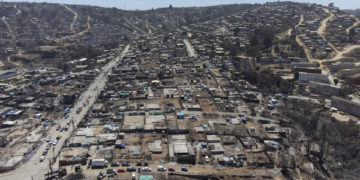 Un 34 % de la superficie de Viña del Mar fue afectada por los incendios, dice un informe