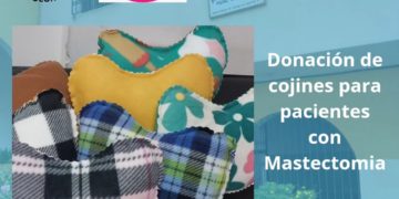 Llegan a la Sociedad Anticancerosa de Boconó cojines para pacientes con mastectomía