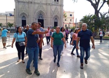 En vísperas de los 204 años de Valera, la Alcaldía acondiciona la Plaza Bolívar