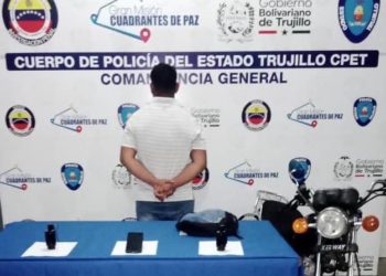 Detienen en Valera a miembro de la banda de «El Cagón» 
