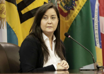 Rocío San Miguel recibe la visita de su hija en los calabozos