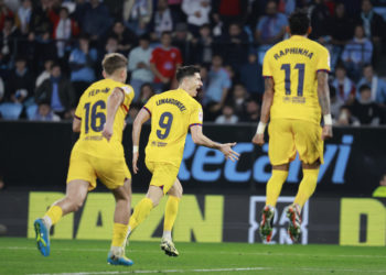 1-2. Lewandowski rescata al Barcelona en Balaídos