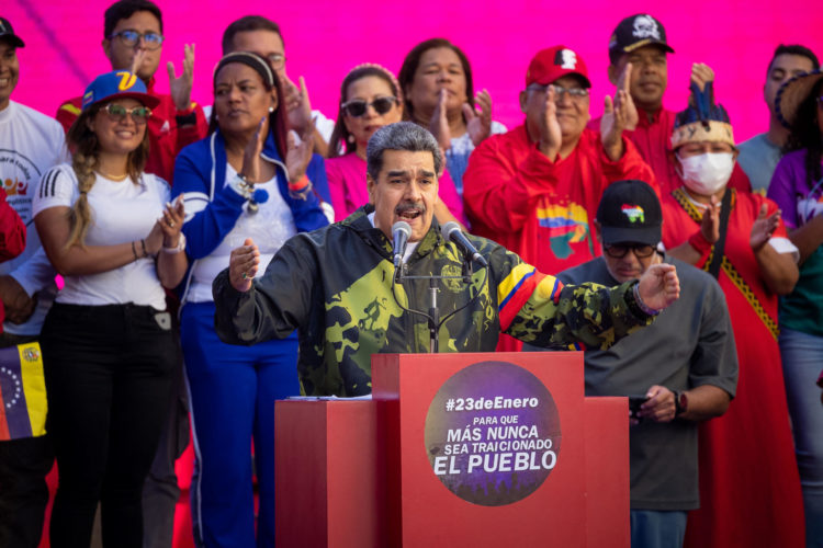 El presidente de Venezuela, Nicolás Maduro, en una imagen de archivo. EFE/Rayner Peña R.