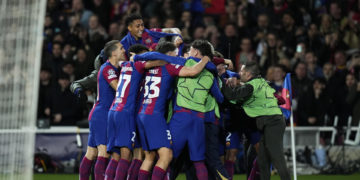 3-1. El Barça vuelve a los cuartos de la Champions cuatro años después