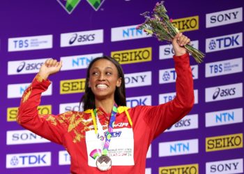 Ana Peleteiro, bronce mundial de pista cubierta en triple salto