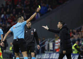 El Barcelona presentará un recurso por la expulsión de Xavi en el Metropolitano