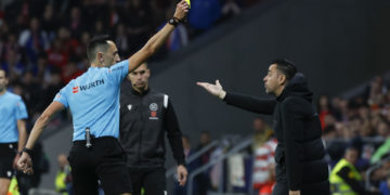 El Barcelona presentará un recurso por la expulsión de Xavi en el Metropolitano