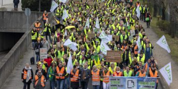 La ola de huelgas en Alemania provoca perjuicios millonarios y descontento en la población