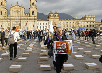 Los conflictos sociales como protestas o bloqueos aumentaron un 43 % en Colombia en 2023