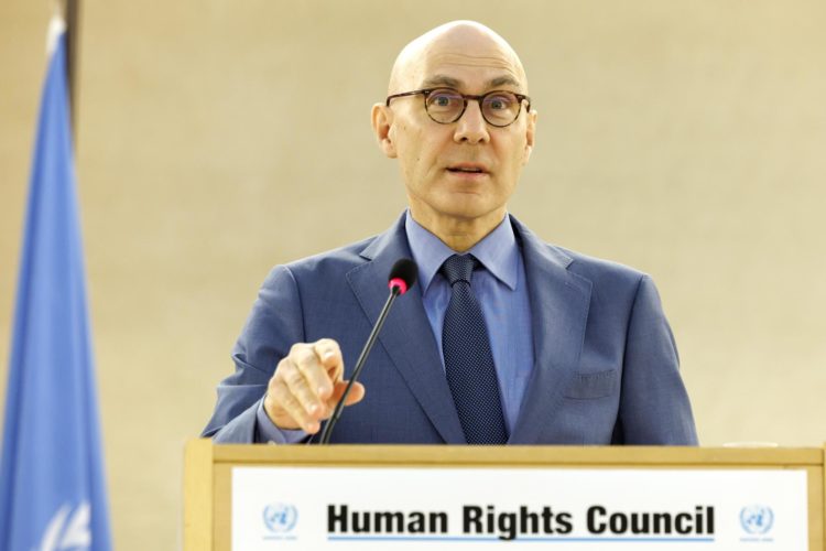 El alto comisionado para los derechos humanos, Volker Türk, en una foto el pasado febrero. EFE/EPA/SALVATORE DI NOLFI