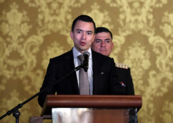 Noboa afirma haber frustrado un golpe de Estado del crimen organizado contra él en Ecuador