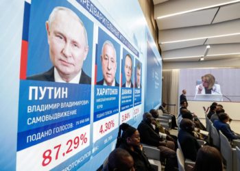 El Kremlin se congratula por el resultado «excepcional» de Putin en las presidenciales rusas