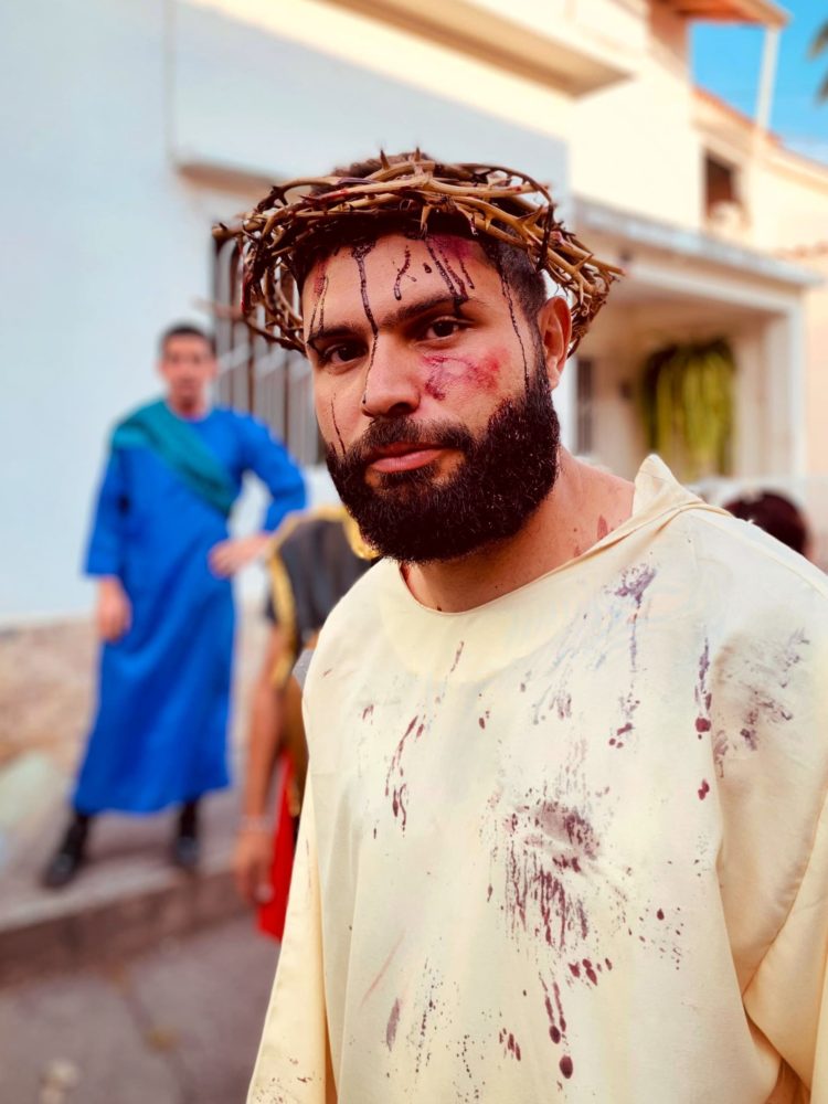 Boconó escenifica la pasión de Cristo en Vía Crucis Zonal