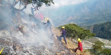 Boconó | Sin agua en Las Mesitas: Incendio forestal quemó las mangueras que surten la zona