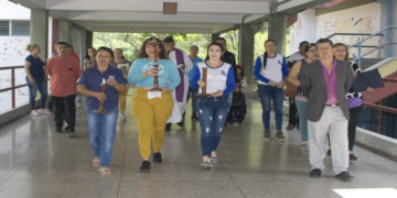 Escenificado Calvario de Jesús en la Villa Universitaria