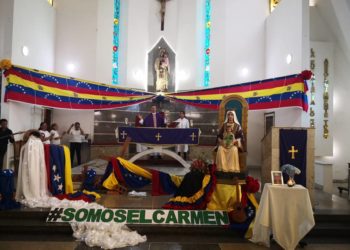 Realizan misa por los inmigrantes en Boconó 