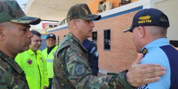 Comandante de REDI Los Andes se reunió con organismos de seguridad merideños