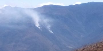 Piden apoyo para luchar contra los incendios forestales en Niquitao