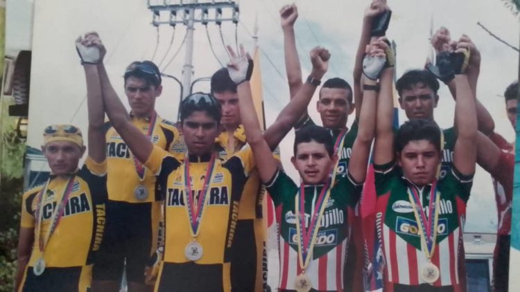 Trujillo y Táchira se disputaban la supremacía del  ciclismo nacional