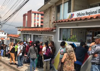 Táchira / CNE habilitó puntos del RE en municipios con menor cantidad de población