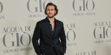 El actor británico Aaron Taylor-Johnson, candidato a ser el próximo James Bond