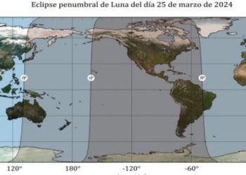 Un eclipse penumbral de Luna, visible en toda América, restará brillo al satélite