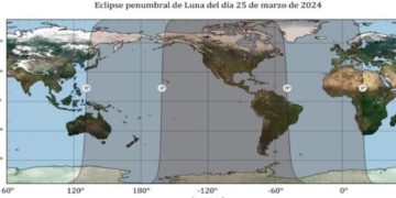 Un eclipse penumbral de Luna, visible en toda América, restará brillo al satélite