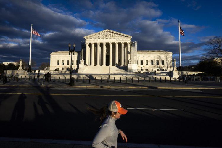 La Corte Suprema de Estados Unidos en Washington, DC, Estados Unidos, 4 de enero de 2024. EFE/EPA/Jim Lo Scalzo